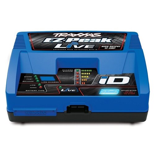 Зарядно-разрядное устройство EZ-Peak Live 100W NiMH:LiPo Charger with iD™ Auto Battery Identification - TRA2971GX