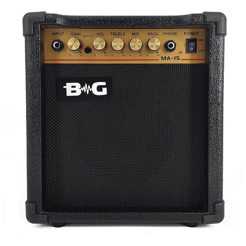 Гитарный комбо B&G MA15 dc 15 комбоусилитель гитарный 15вт joyo