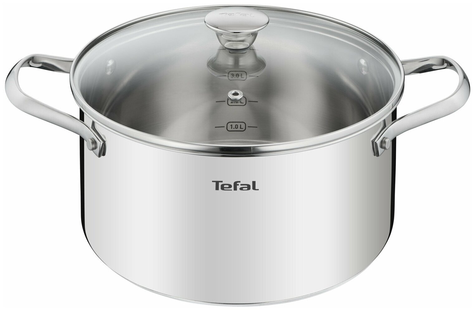 Кастрюля с крышкой Tefal Cook Eat B9214674, для всех типов плит, 5.4 л, 24 см