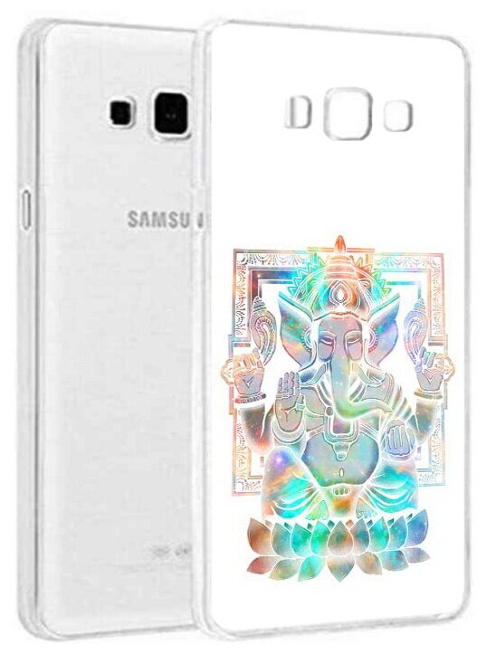 Чехол задняя-панель-накладка-бампер MyPads умный слон для Samsung Galaxy A3 (2015) SM-A300F противоударный