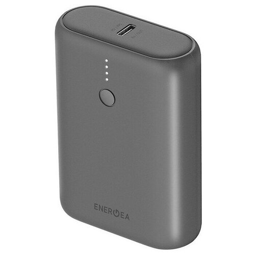 Внешний аккумулятор EnergEA Mini 2 10000 мАч, USB-C/USB, PD/QC3.0, Gun Metal [CP-MINI2-GUN]