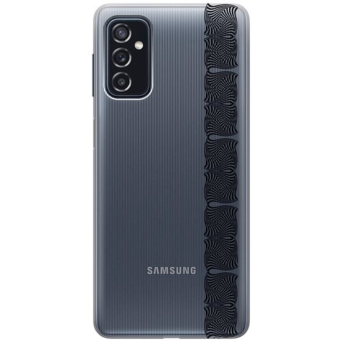 Силиконовый чехол с принтом Illusions (Line) для Samsung Galaxy M52 5G / Самсунг М52 силиконовый чехол с принтом true princess для samsung galaxy m52 5g самсунг м52