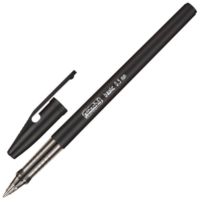 Ручка шариковая неавтомат. Attache Basic 0.5мм маслян. черный