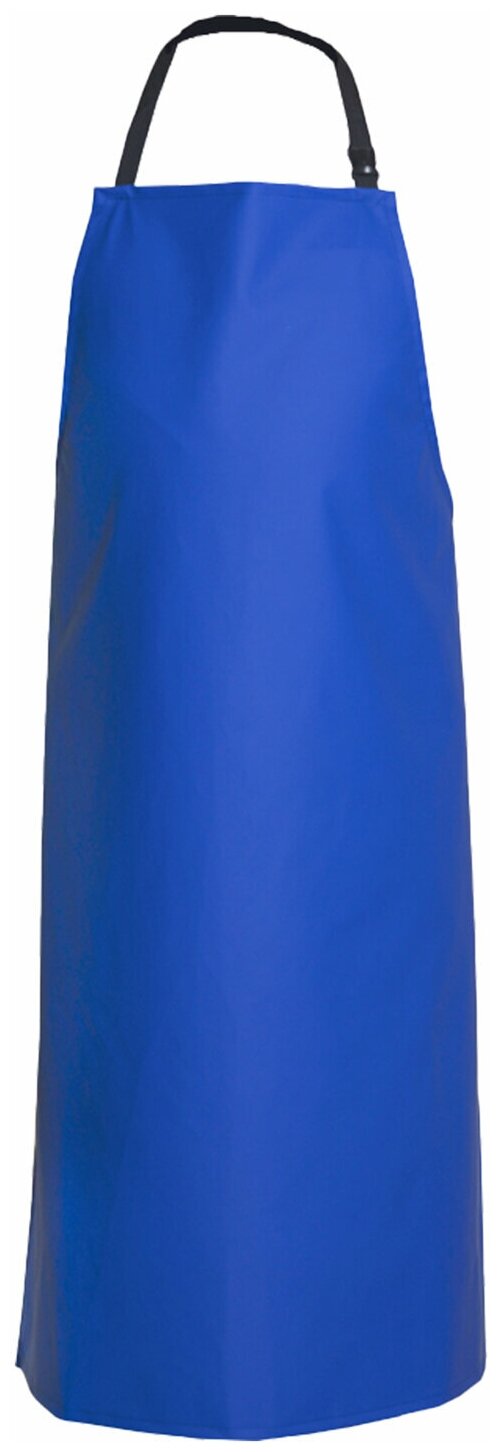 Фартук защитный из винилискожи КЩС, объем груди 104-112, рост 164-176, синий, грандмастер, 610871