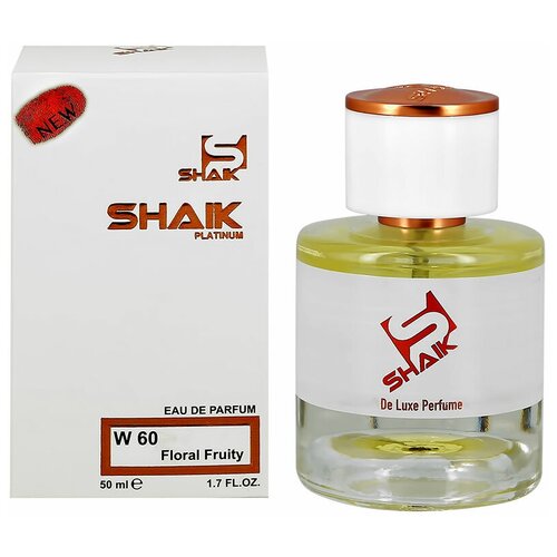 Парфюмерная вода `SHAIK` DE LUXE PERFUME W 60 floral fruity(жен.) 50 мл