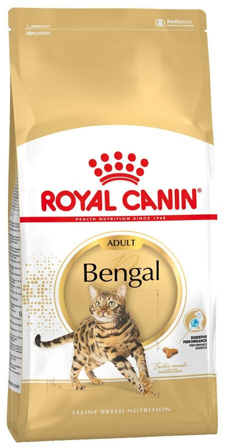 Сухой корм для кошек Royal Canin Bengal Adult для взрослых кошек бенгальской породы от 1 года до 12 лет 400 г - фотография № 4