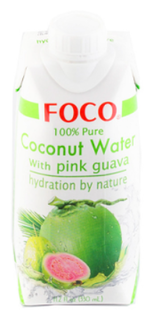 FOCO Кокосовая вода с розовой гуавой, 330 мл, FOCO - фотография № 5