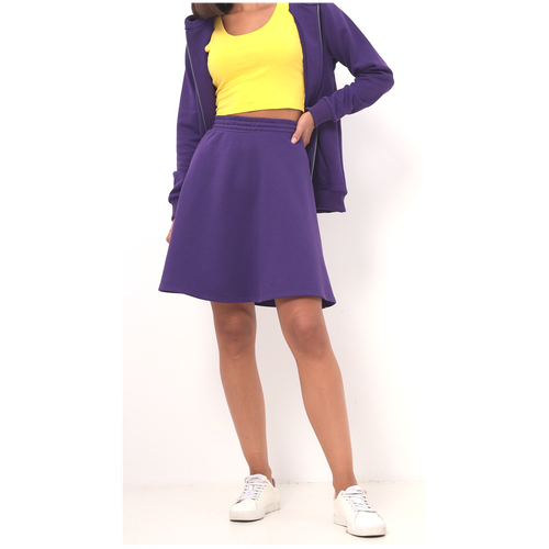 Юбка MOM №1, размер M, фиолетовый платье mom 1 размер m фиолетовый
