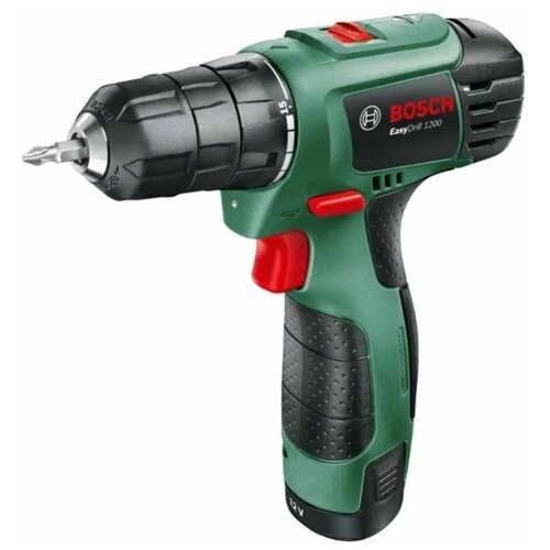 Дрель-шуруповерт Bosch EasyDrill 1200 аккум. патрон: быстрозажимной (кейс в комплекте)