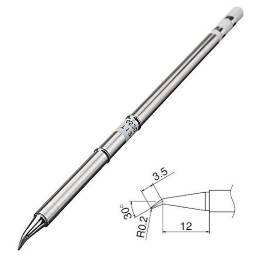 Жало для паяльника Hakko T12-J02 t12 tip soldering iron tip t12 d24 ils j02 k ku for hakko fx951 diy t12 soldering station kits welding tools