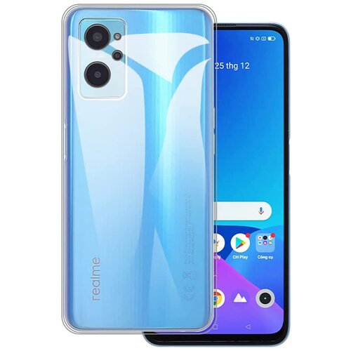 Защитный чехол на Realme 9i, Рилми 9и прозрачный силиконовый чехол на realme 9i рилми 9и с эффектом блеска молния