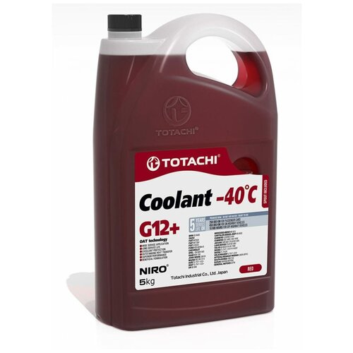 Антифриз TOTACHI NIRO COOLANT G12 красный 5кг