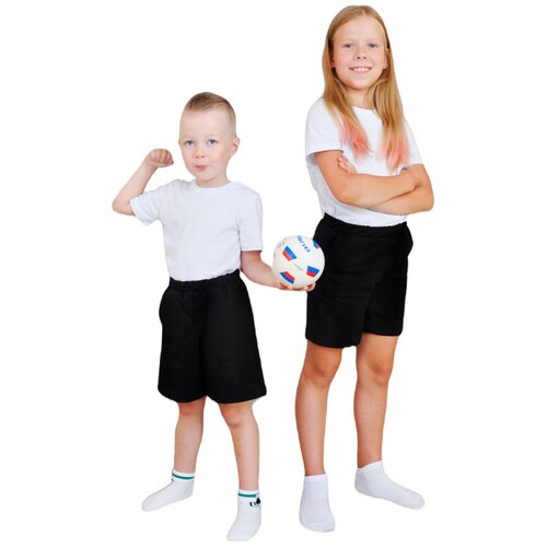 фото Подростковая однотонная базовая белая детская футболка для девочки и мальчика 100% хлопок / повседневная футболка для подростка / 128 размер bombacho
