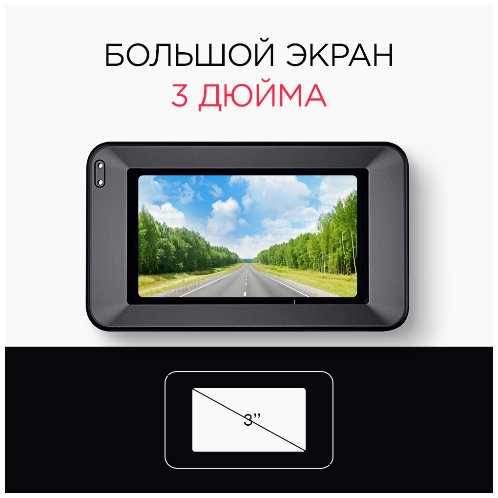 Автомобильный видеорегистратор SLIMTEC - фото №2