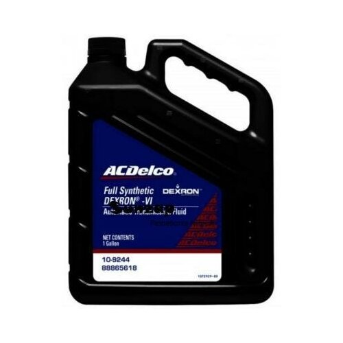 Синтетическая трансмиссионноя жидкость acdelco gm dexron vi atf full synthetic (3,78 л)