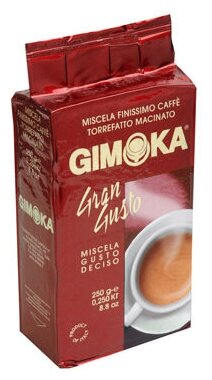 Кофе молотый Gimoka Gran Gusto, средняя обжарка, 250 г - фотография № 4