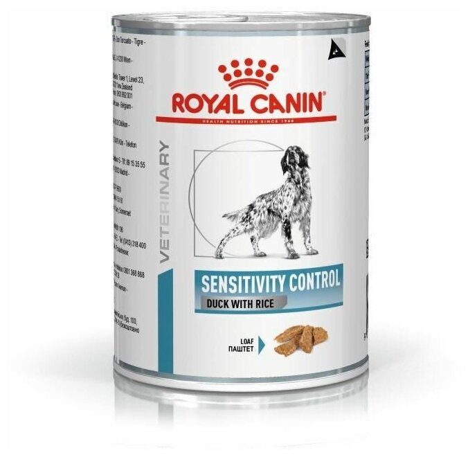 Royal Canin Sensitivity Control 420г паштет для собак при пищевой аллергии утка с рисом
