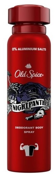 Дезодорант-спрей Old Spice Nightpanther, 150 мл
