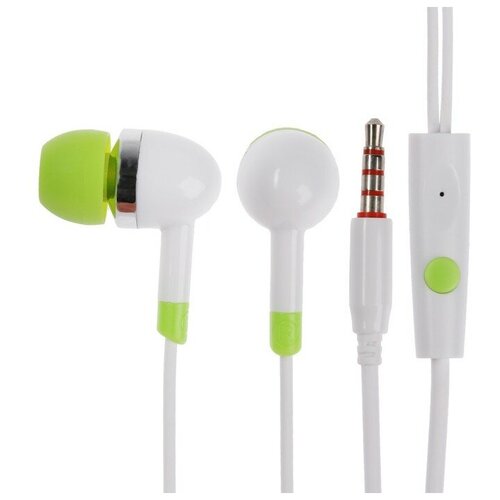 Наушники Blast BAH-255 Mobile вакуумные микрофон управление 32 Ом 35 мм 12м белые 56900₽