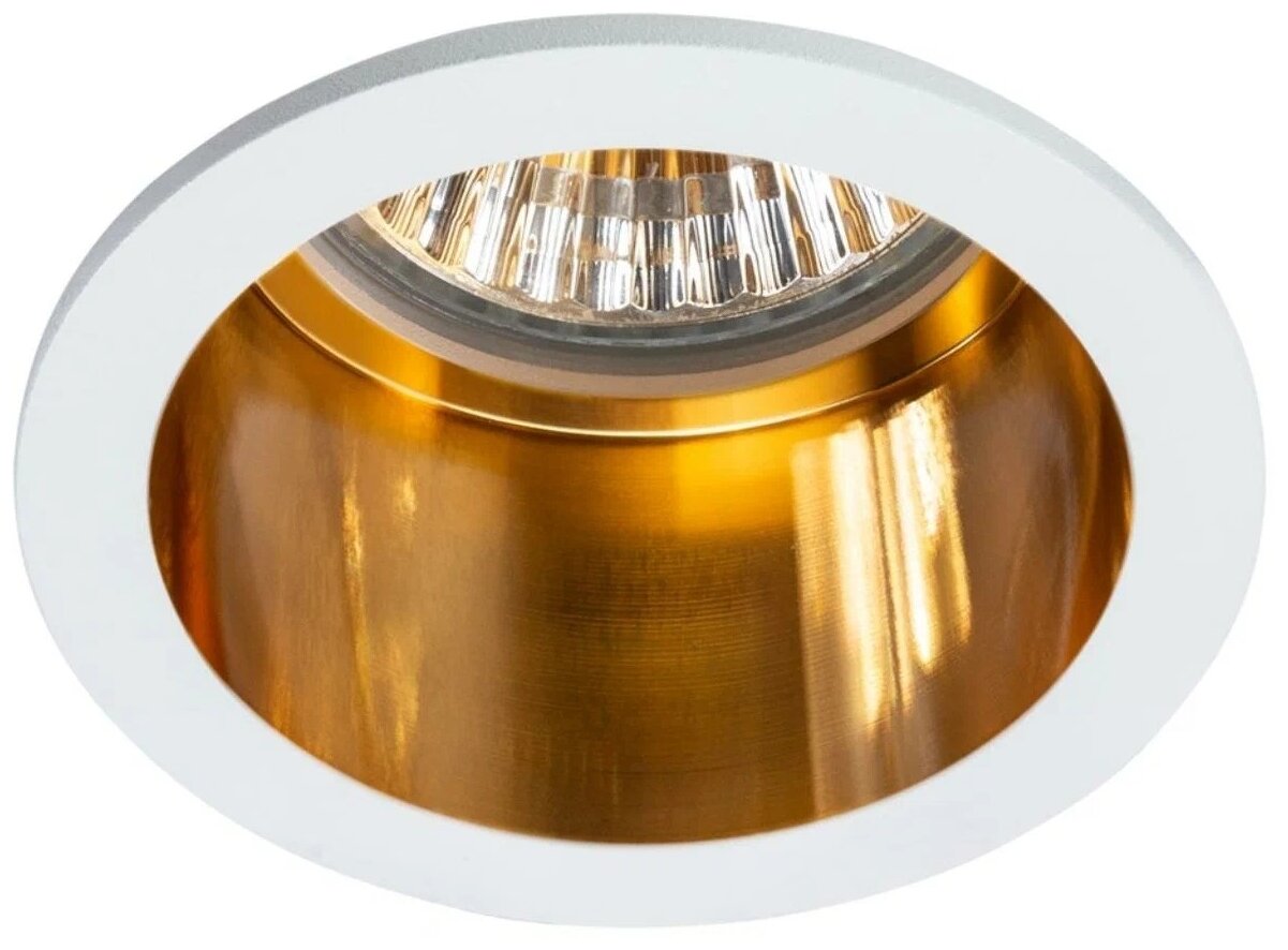 Спот Arte Lamp Caph A2165PL-1WH, GU10, 50 Вт, нейтральный белый, цвет арматуры: белый, цвет плафона: белый