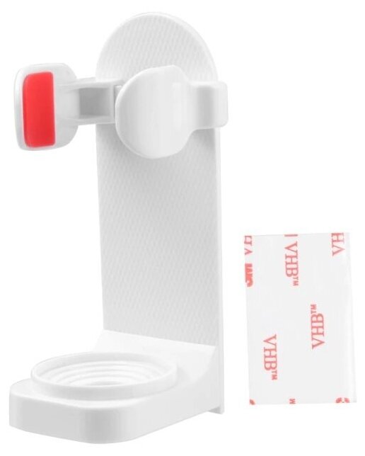 Универсальный держатель настенный белый для электрических зубных щеток Oral-B Xiaomi Philips и других подставка для зубной щетки.