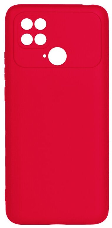 Чехол DF для Poco C40 Silicone Black poCase-08 - фото №1