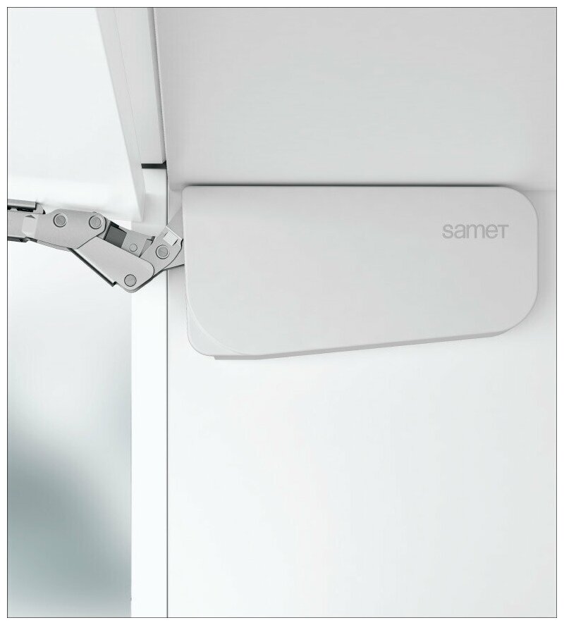 Подъемник с доводчиком SAMET SOLO MECH  белый C1  КМ 1260 2800