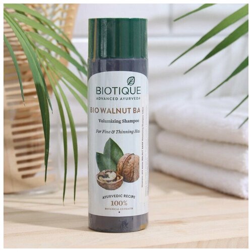 Шампунь для волос BIOTIQUE, с маслом грецкого ореха, 120 мл (1шт) шампунь для волос с маслом грецкого ореха biotique bio walnut bark 190 мл