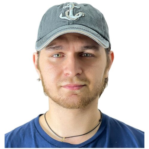 Бейсболка с лого Skully baseball cap ancor black