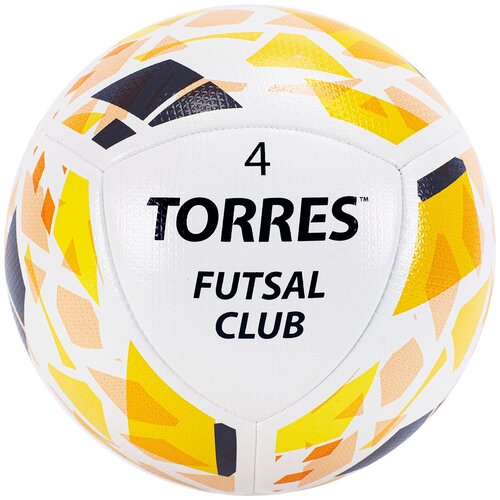 Мяч футзальный TORRES Futsal Club, арт. FS32084, р.4 мяч футзальный torres futsal club f31884 р 4