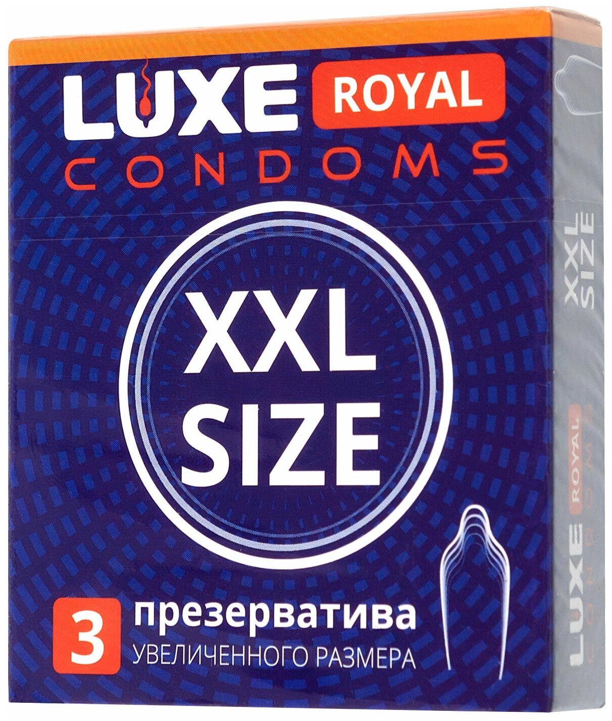 Презервативы LUXE ROYAL XXL Size, 3 шт.