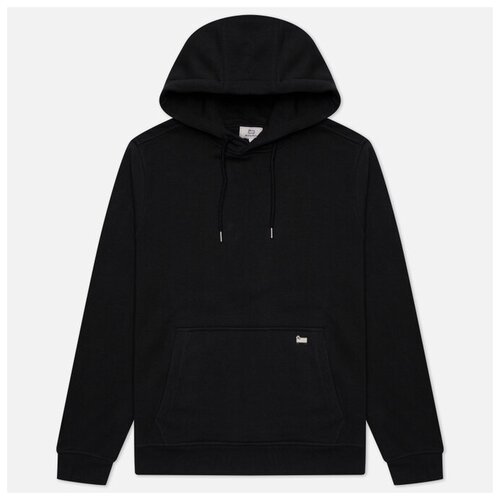 Мужская толстовка Woolrich Light Classic Hoodie чёрный, Размер S