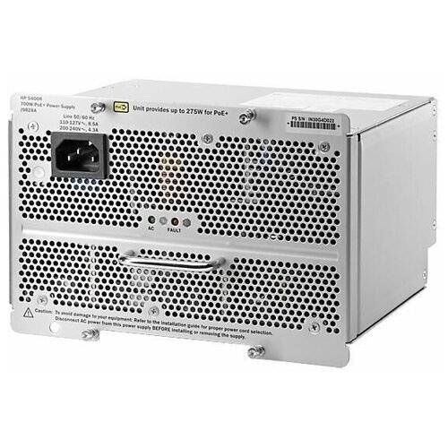 Блок питания HPE для Aruba 5400R zl2 PoE 700 Вт J9828A 4772600₽