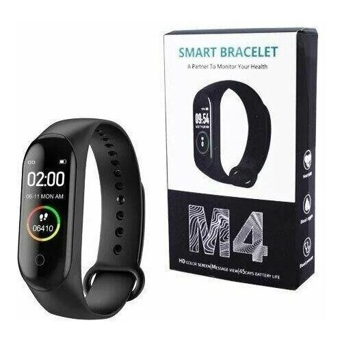 Фитнес браслет Smart Bracelet M4 черный 41400₽