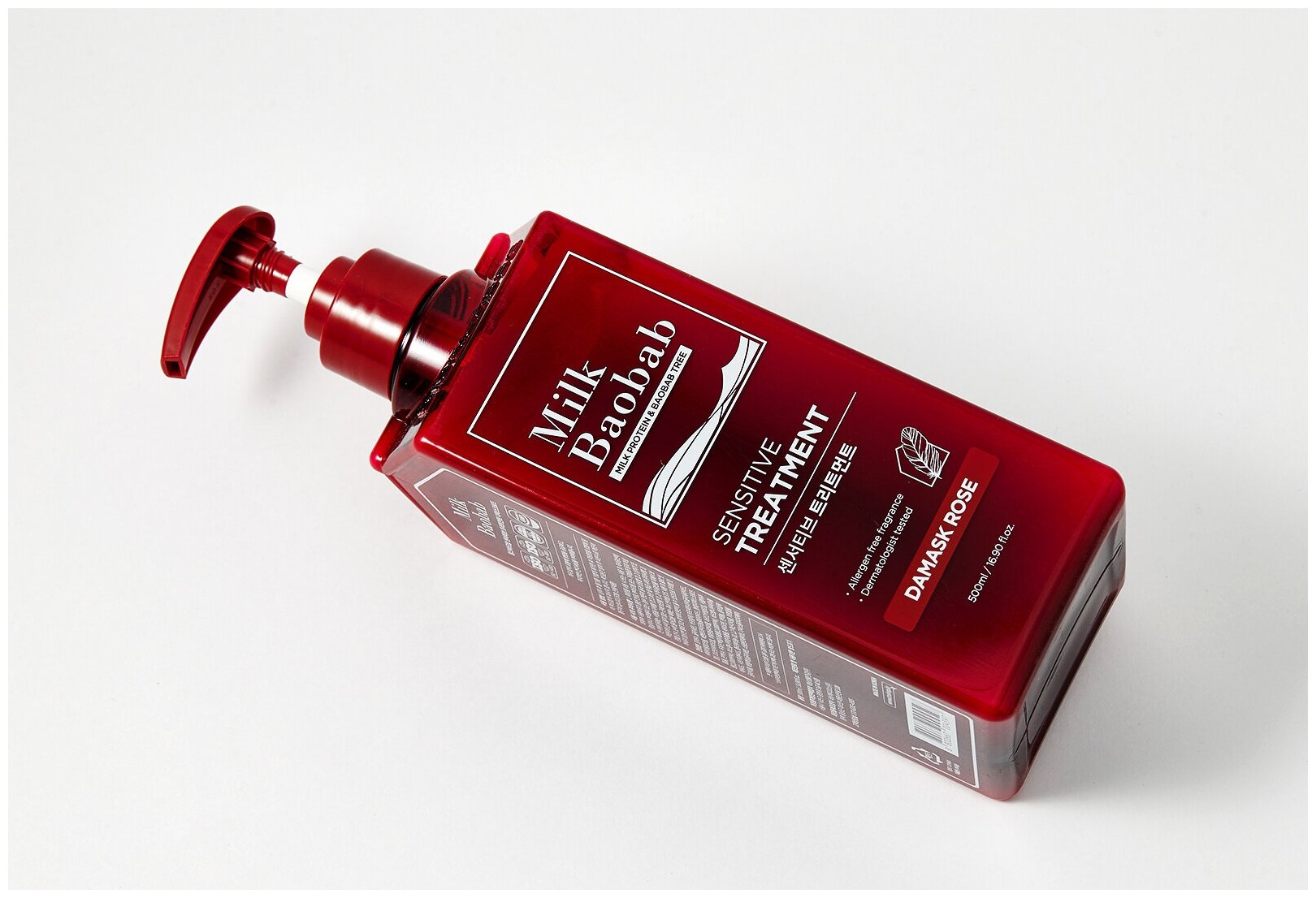 Бальзам для волос MilkBaobab Sensitive Treatment Damask Rose 500ml - фото №17