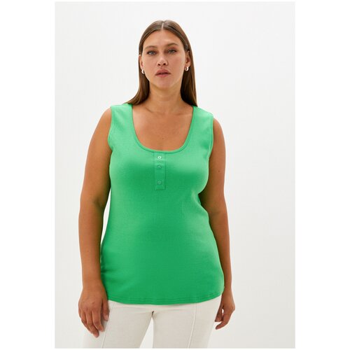 фото Майка женская арт 30719-13, зеленый, р. 50 n.o.a.