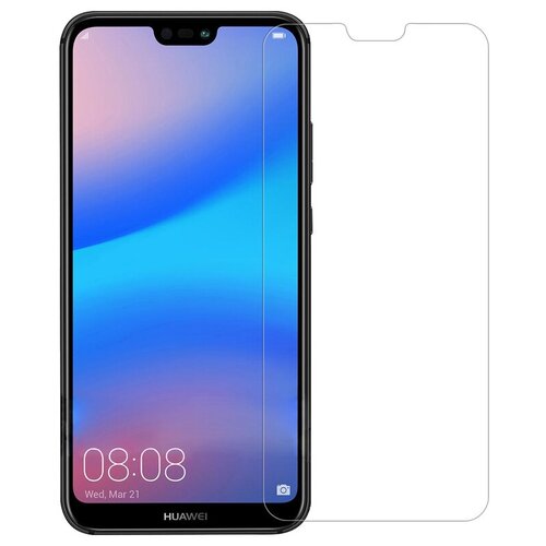 Защитное стекло на Huawei P20 Lite (2019)/Nova 5I, прозрачное, X-CASE gosso ультратонкий силиконовый чехол накладка для huawei nova 5i p20 lite 2019 с принтом перья бохо