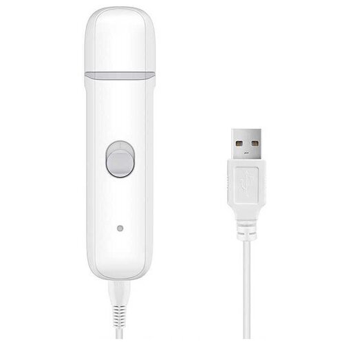 Триммер для подпиливания когтей Pawbby Pet Electric Mill a Methyl Controller белый