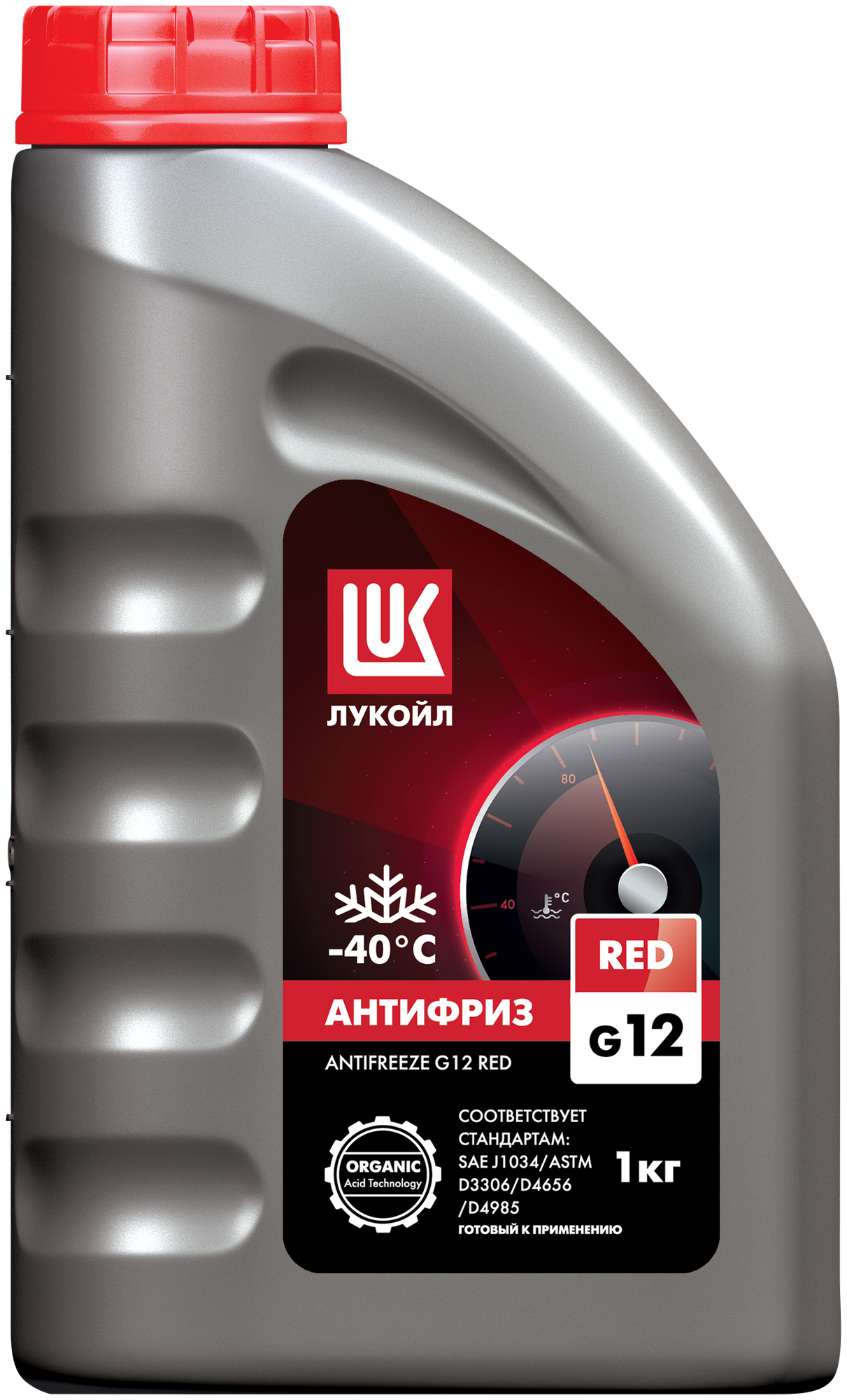 Антифриз Лукойл G12 RED (красный) 1кг