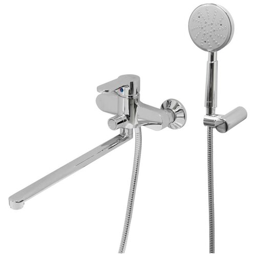 Смеситель для ванны СМ-ВЛ22 опал (Гекко) дл излив