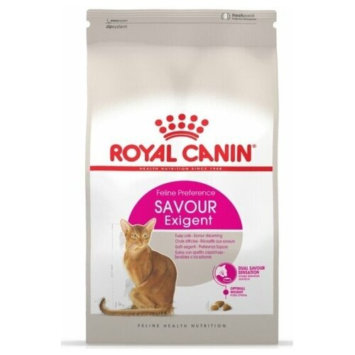 Сухой корм Royal Canin Savour Exigent 0, 4кг для кошек привередливых к вкусу royal canin protein exigent роял канин сухой корм для привередливых к составу продукта 400гр