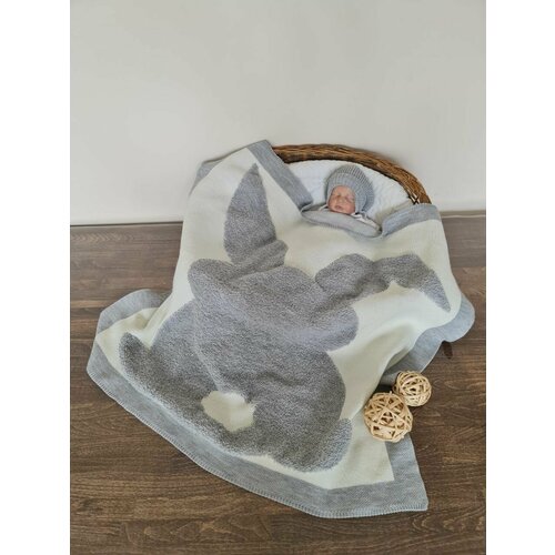 Вязанный плед 