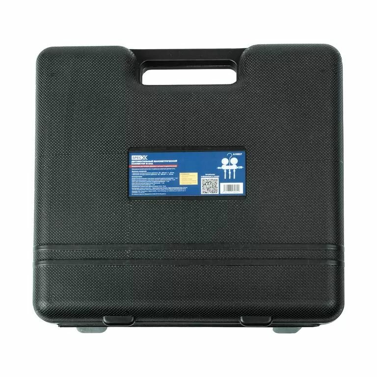 SpecX A16507 Набор арматуры для заправки, вакуумирования и проверки систем кондиционирования, r134a - фото №8