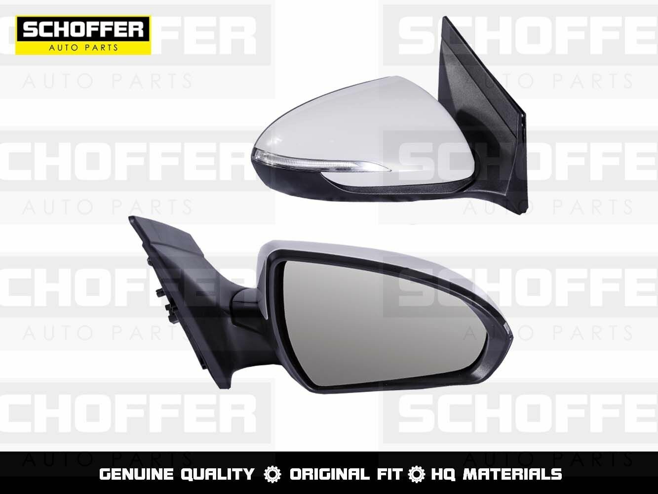 фото Зеркало правое для Hyundai Solaris 2 2017-2020 /Хёндэ, Хендай, Хёндай, Хендэ Солярис 6 контактов /обогрев/указатель поворота