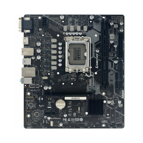 Материнская плата BIOSTAR LGA1700 Gen13 12 H610MH D5 Intel B610 13060₽