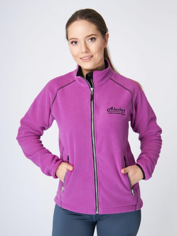 Флисовая кофта женская на молнии Alaskan North Wind р. XL (50-52) для рыбалки, туризма, походов