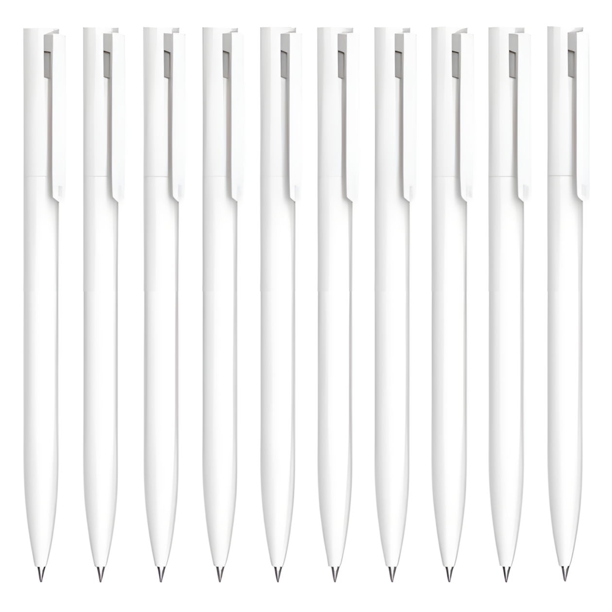 Xiaomi Набор гелевых ручек Mi Gel Pen, MJZXB01WC, черный цвет чернил, 10 шт.