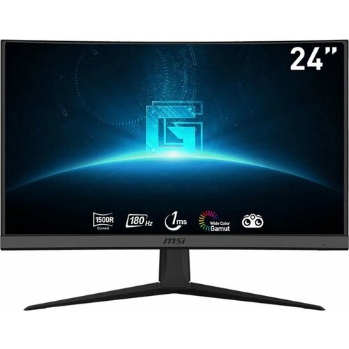 Монитор MSI 236 Optix G24C6 E2 черный VA LED 169 HDMI матовая 250cd 178гр178гр 1920x1080 180Hz DP FHD 35кг 15990₽