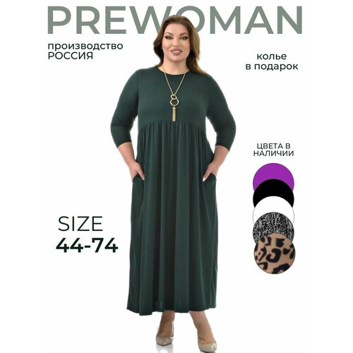 фото Платье prewoman харизма, размер 56, черный