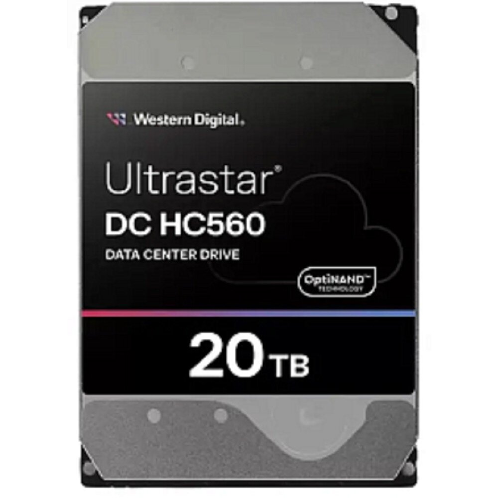 Жесткий диск 20Tb HDD WD SAS Server Ultrastar DC HC560 7200 12Gb/s 256MB WUH722020BL5204